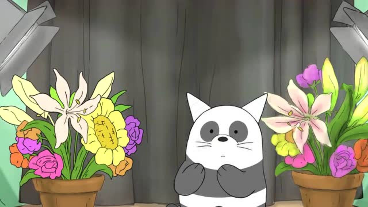 咱们裸熊天呐我要被小时候的胖达萌翻了太太太可爱了