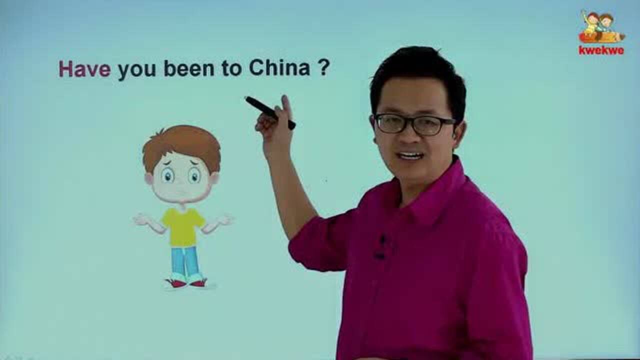 小学英语语法北外名师趣味讲解：什么是助动词_腾讯视频