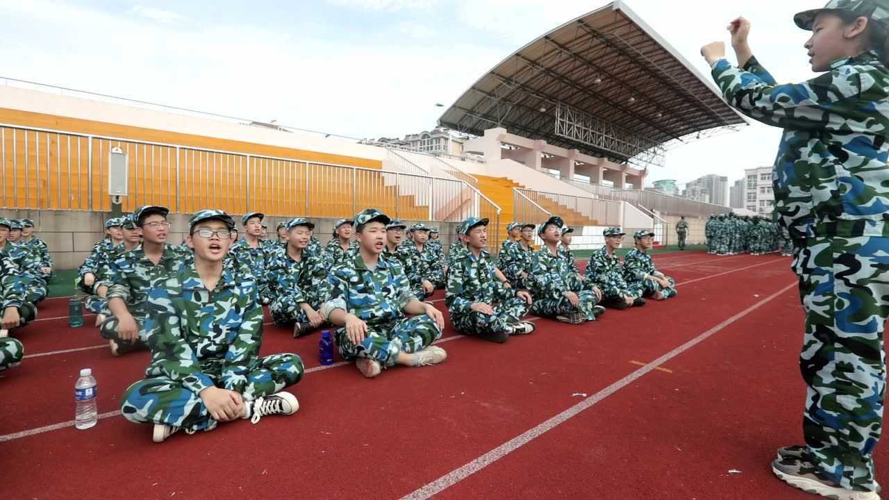 張家港高級中學2020級軍訓2