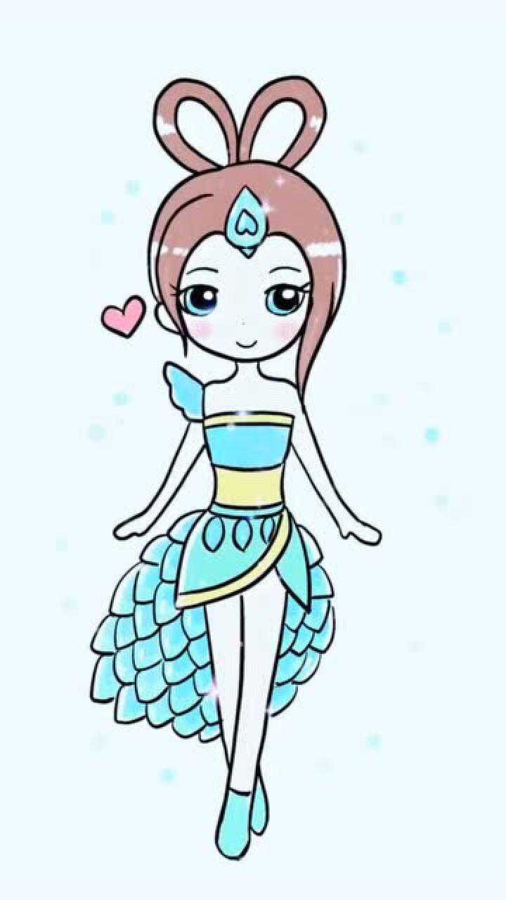 教你画叶罗丽孔雀仙子你学会了吗