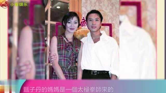 甄子丹前妻梁静慈近照曝光,离婚后才发现怀上了儿子,甄子丹每月付4万费用