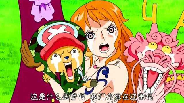 娜美和乔巴这样还能理解,布鲁克这个表情就过分了啊