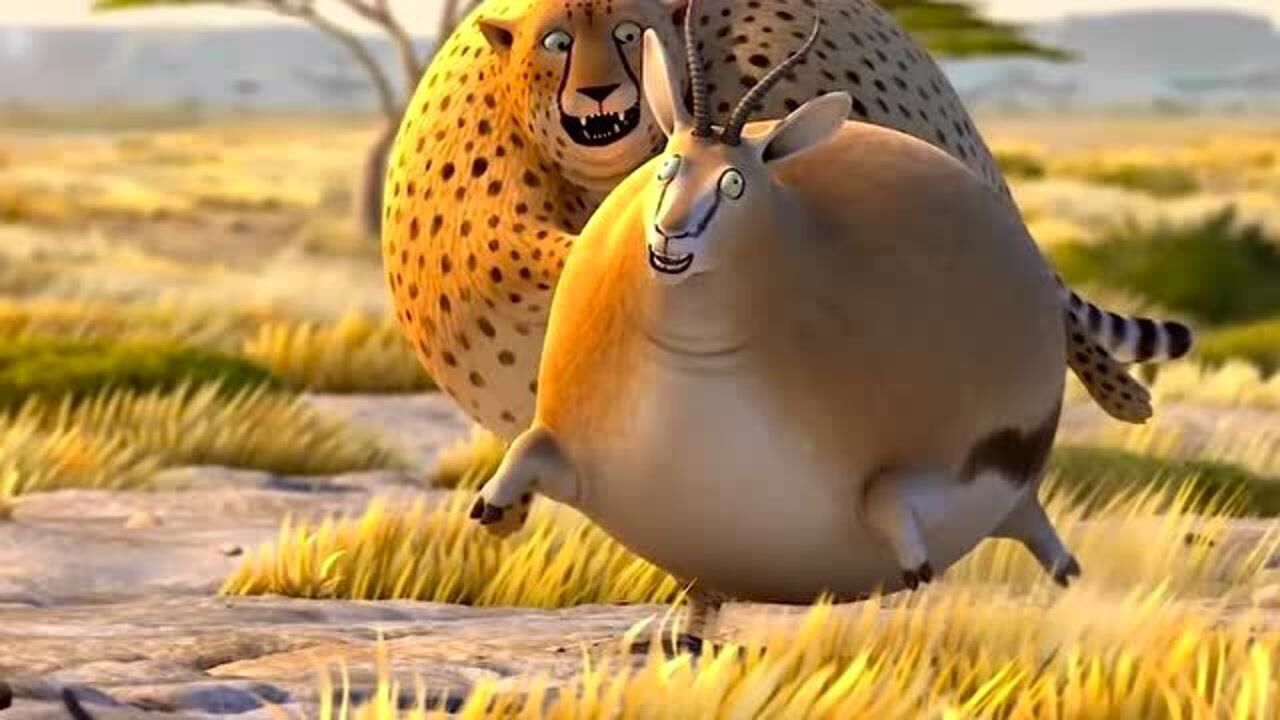 国外喜剧治愈系动画短片圆滚滚的动物世界实在太萌太可爱了