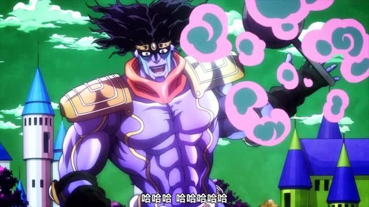 jojo:白金之星竟然暴揍承太郎,這個歐拉我只看了10遍_高清1080p在線