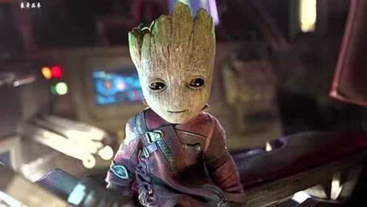 漫威的可爱担当小树人格鲁特简直太可爱了