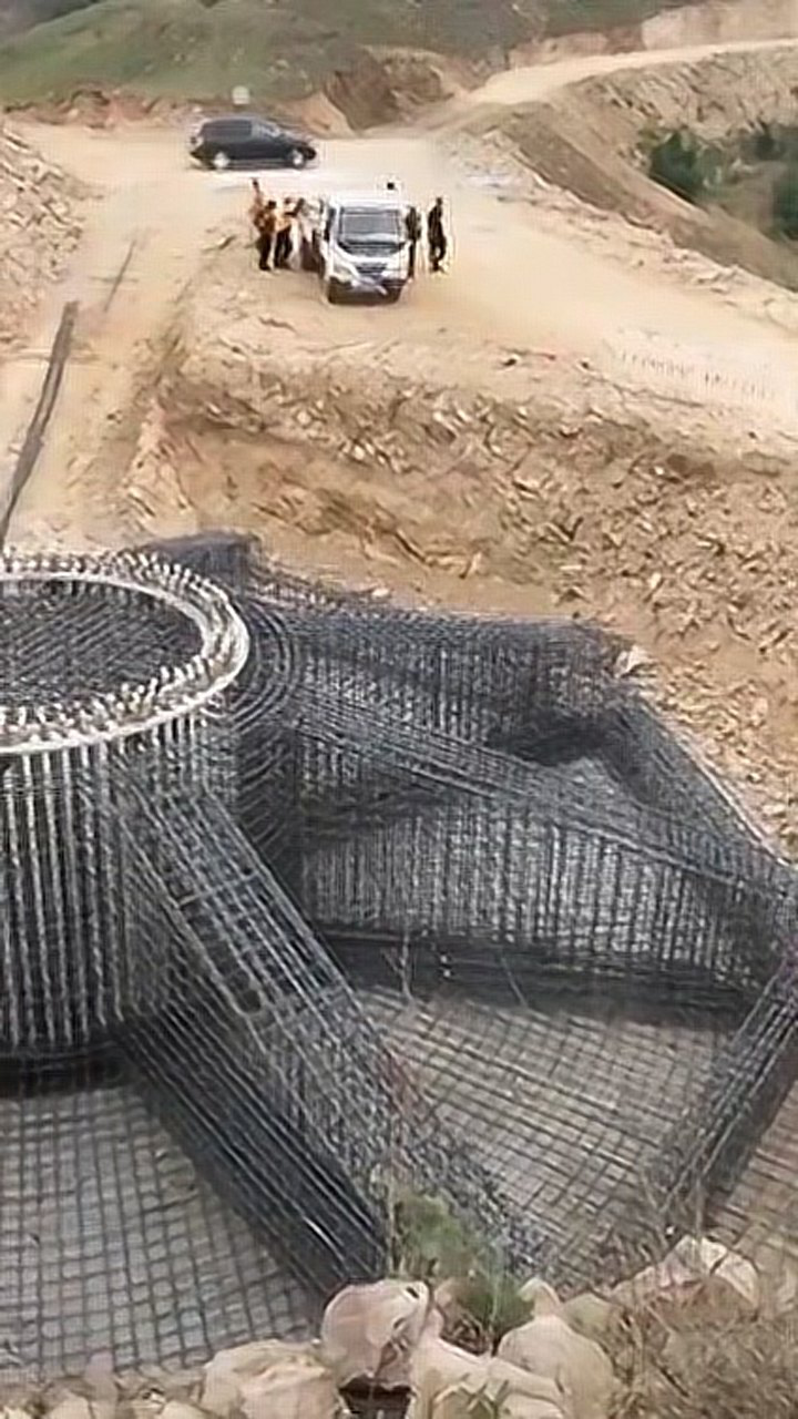 这就是风力发电的梁板式锚栓基础看到整体轮廓后感觉雷人吗