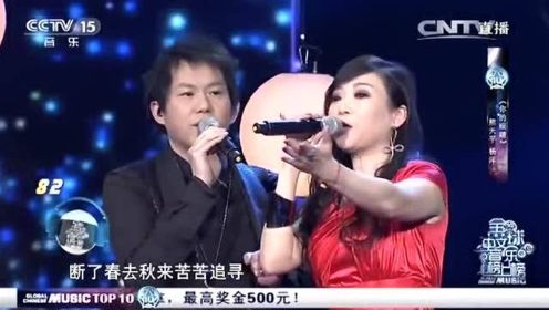 熊天平杨洋演唱成名曲《你的眼睛》，曾火遍全国，满满的回忆！