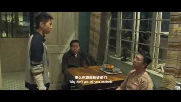 叶问4:叶问儿子不愿意念书,只想着练武术,虎父无犬子啊!