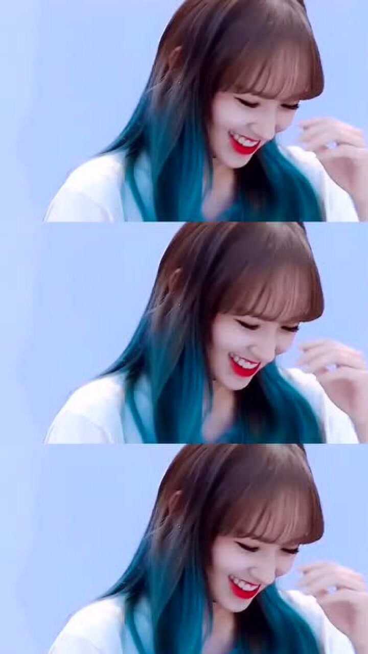 程潇染过的神仙发色渐变色完美驾驭我慕了