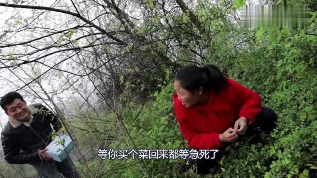 小姐姐去田地,农村里的地原来是这样的,看着非常的美