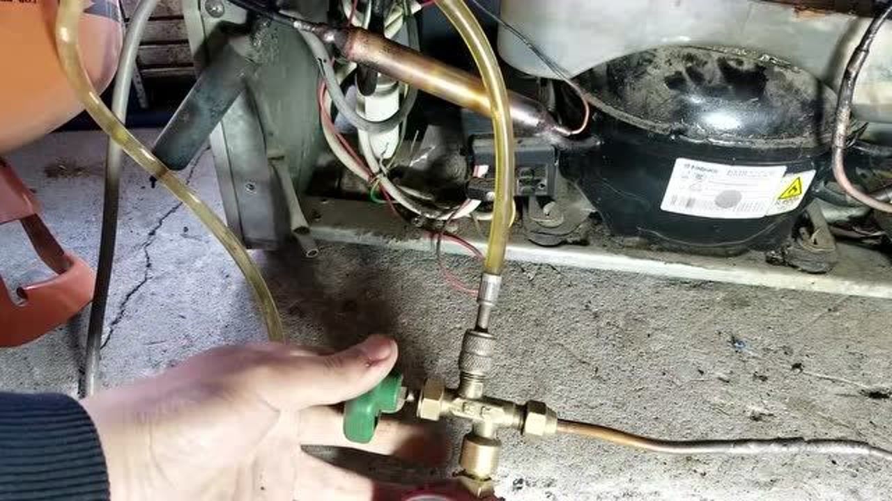 冰箱加氟很简单原来是这样操作的看完就学会了