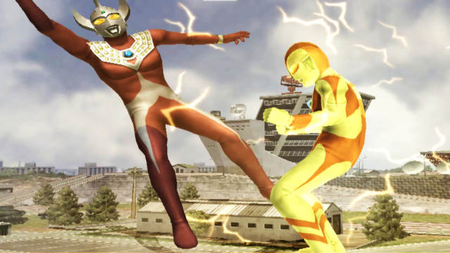 泰罗奥特曼vs爱迪奥特曼格斗游戏