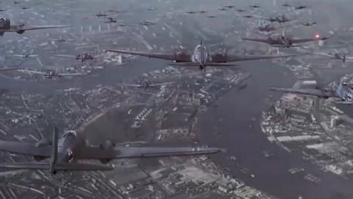 数百架德军战机突袭英军机场，摧毁300架战机，二战规模最大空战