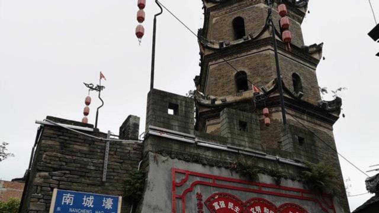 汉阴古城墙图片
