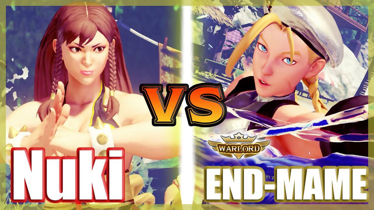 街霸 5:nuki(春丽)vs end-mame~最强(嘉米)