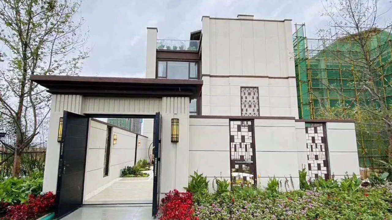 滇中新区精装合院别墅带花园露台车库350万完整视频
