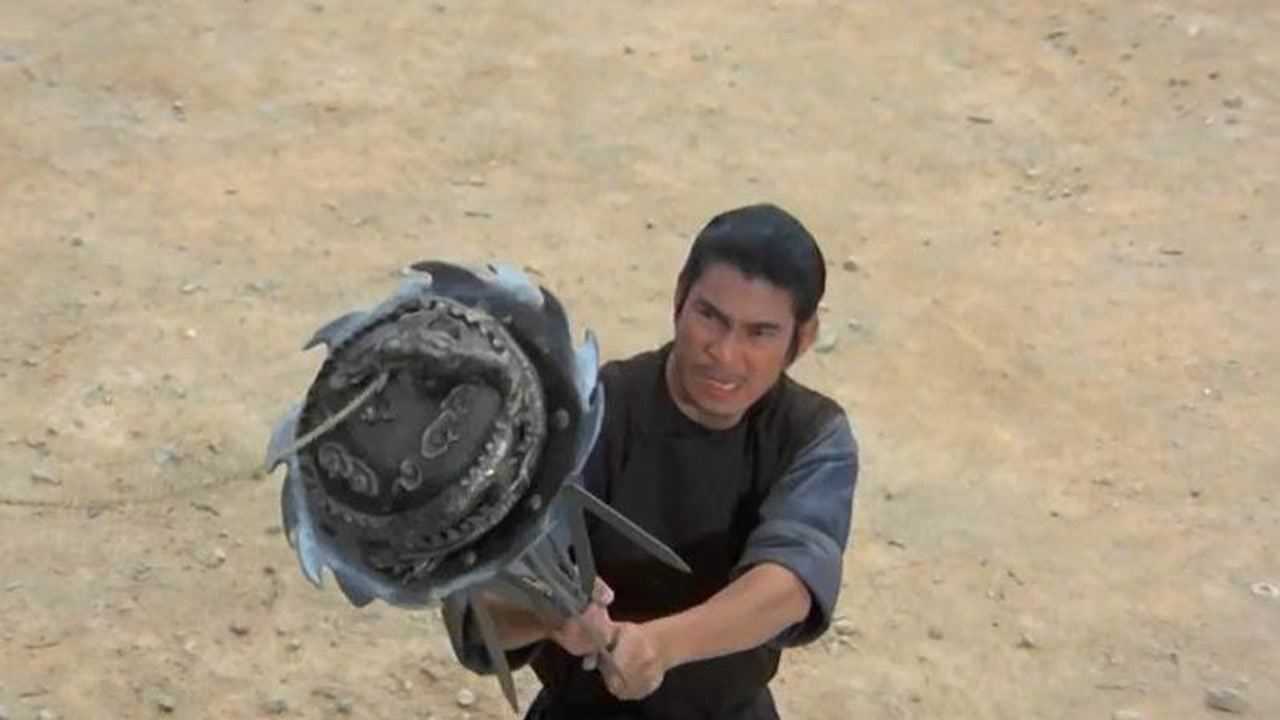 对抗血滴子的武器只有这把铁伞但只能对付一个血滴子