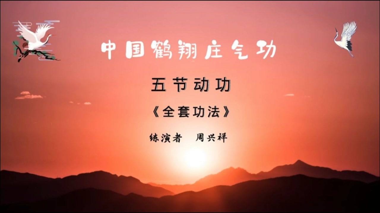 鹤翔庄气功五节动功全套_腾讯视频