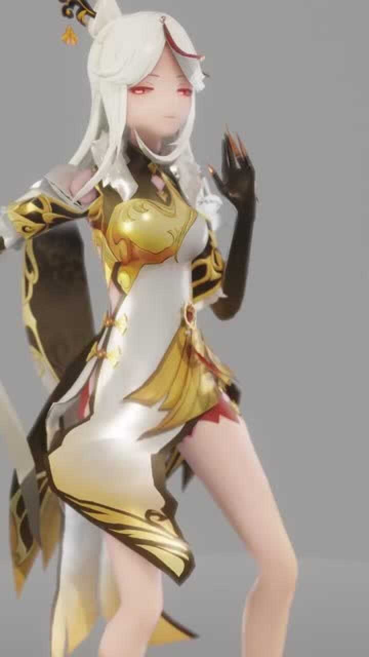 我说凝光的身材是原神里最好的没意见吧