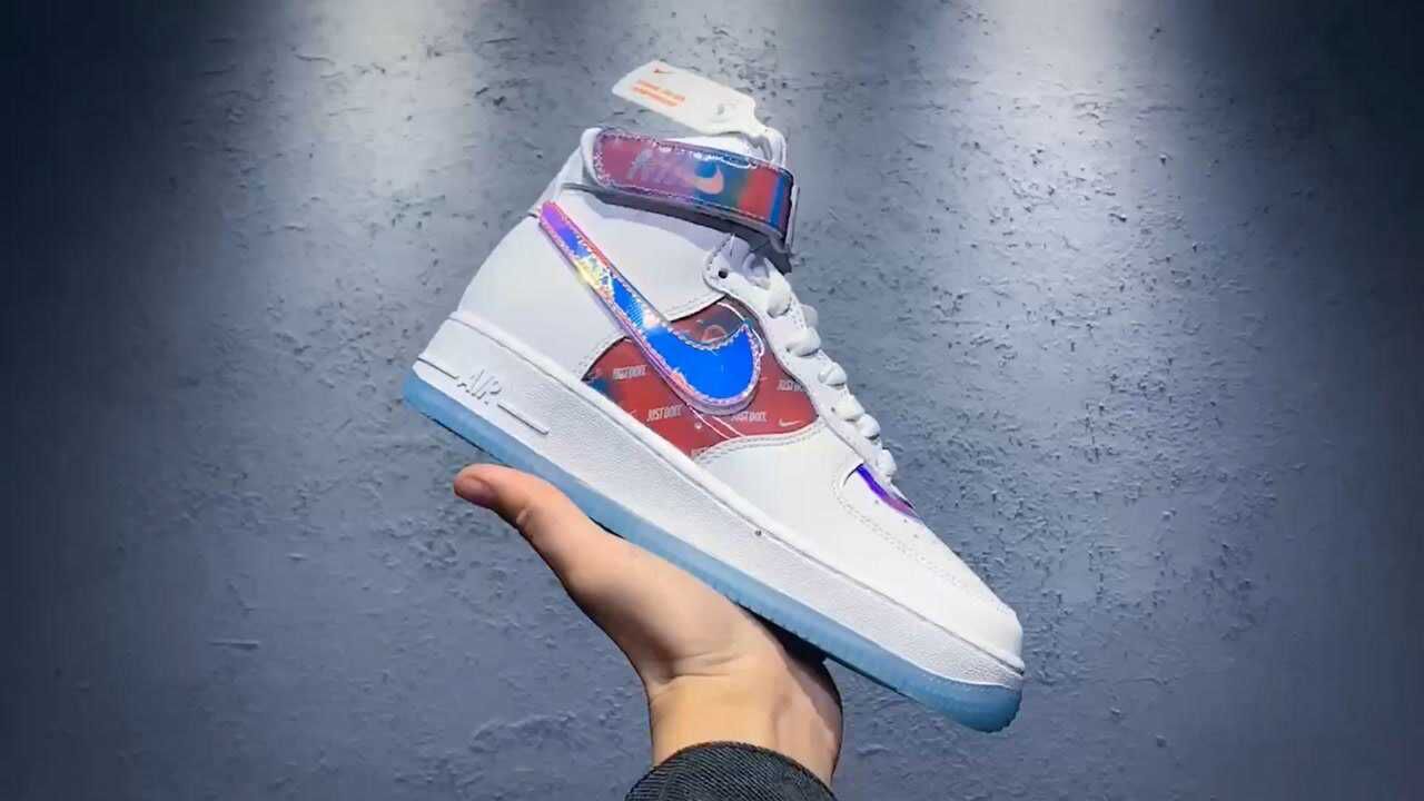 nike air force 1 07 mid 空军电玩镭射