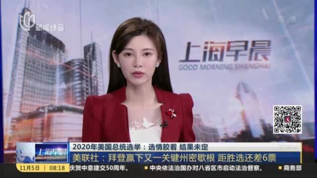 2020年美国总统选举:选情胶着 结果未定