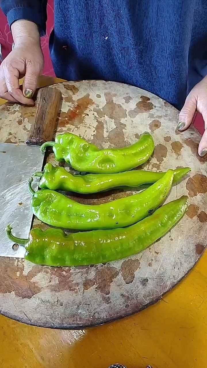 辣椒快速切 法!