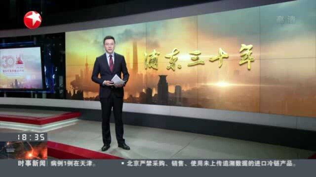 浦东三十年 漂亮的成绩单