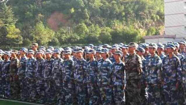 萍乡学院“传承红色基因,争做时代新人”军训汇报展演