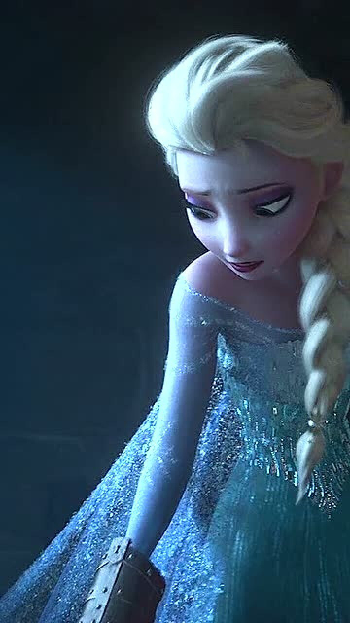 冰雪奇缘漂亮的艾莎女王被关起来好让人心疼