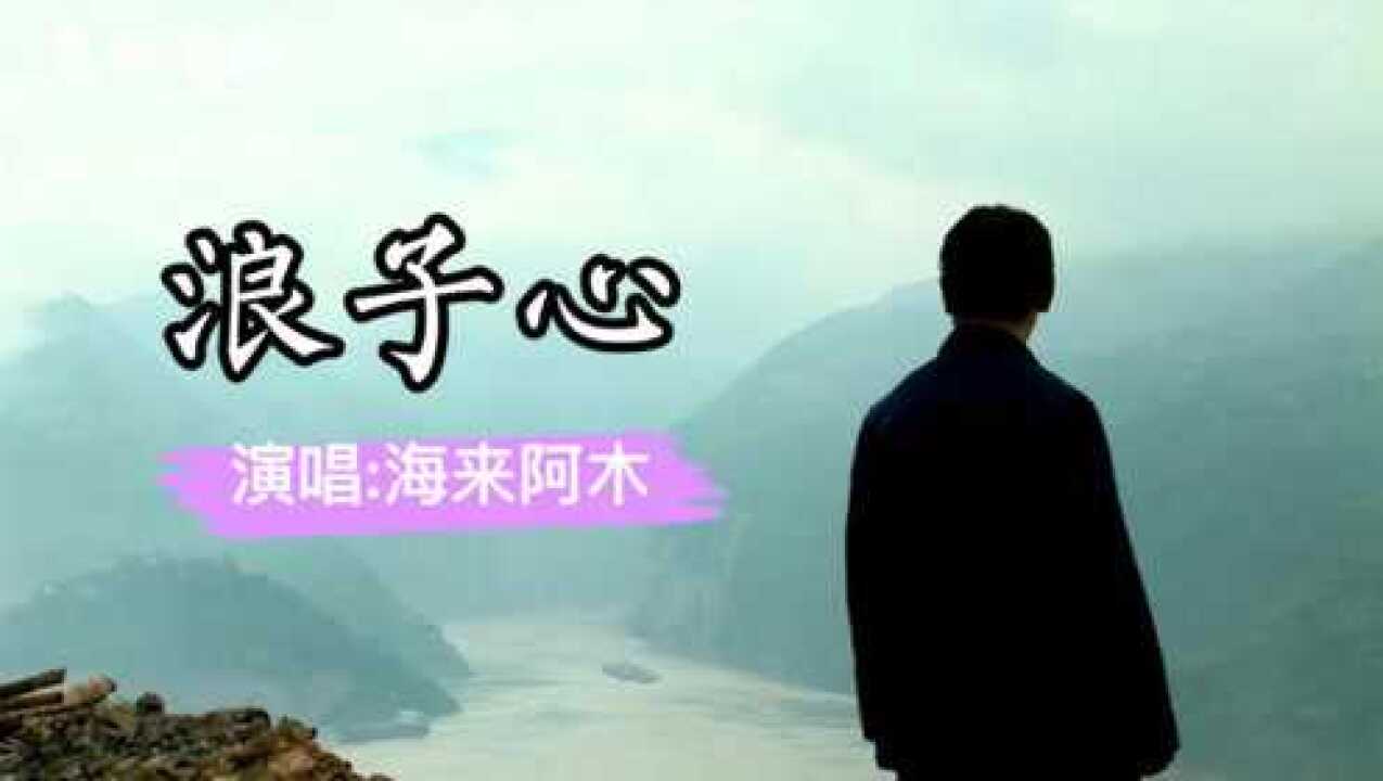 海来阿木一首浪子心独特的嗓音唱出了外出打工人的辛酸