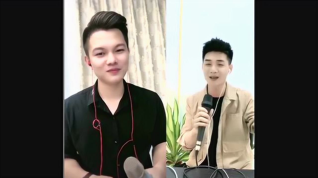 潮汕两位帅哥武烈李子光合唱潮剧唱段十六年夫妻才团圆好听