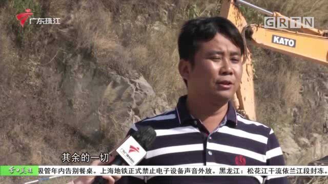 货车漏夜倾倒污泥 相关部门:污泥正在检验