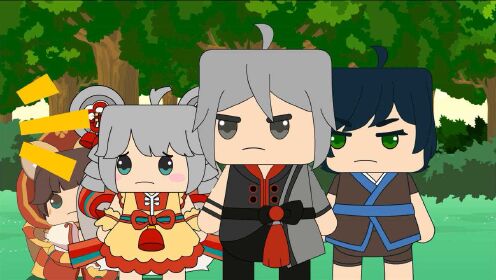 迷你大陆动画第266集:阿炎一人能阻止龙族黑人长老的追击吗?