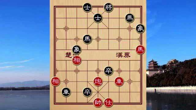 象棋残局:眼看就要得手,却被车马炮组杀一顿虐攻捷足先登