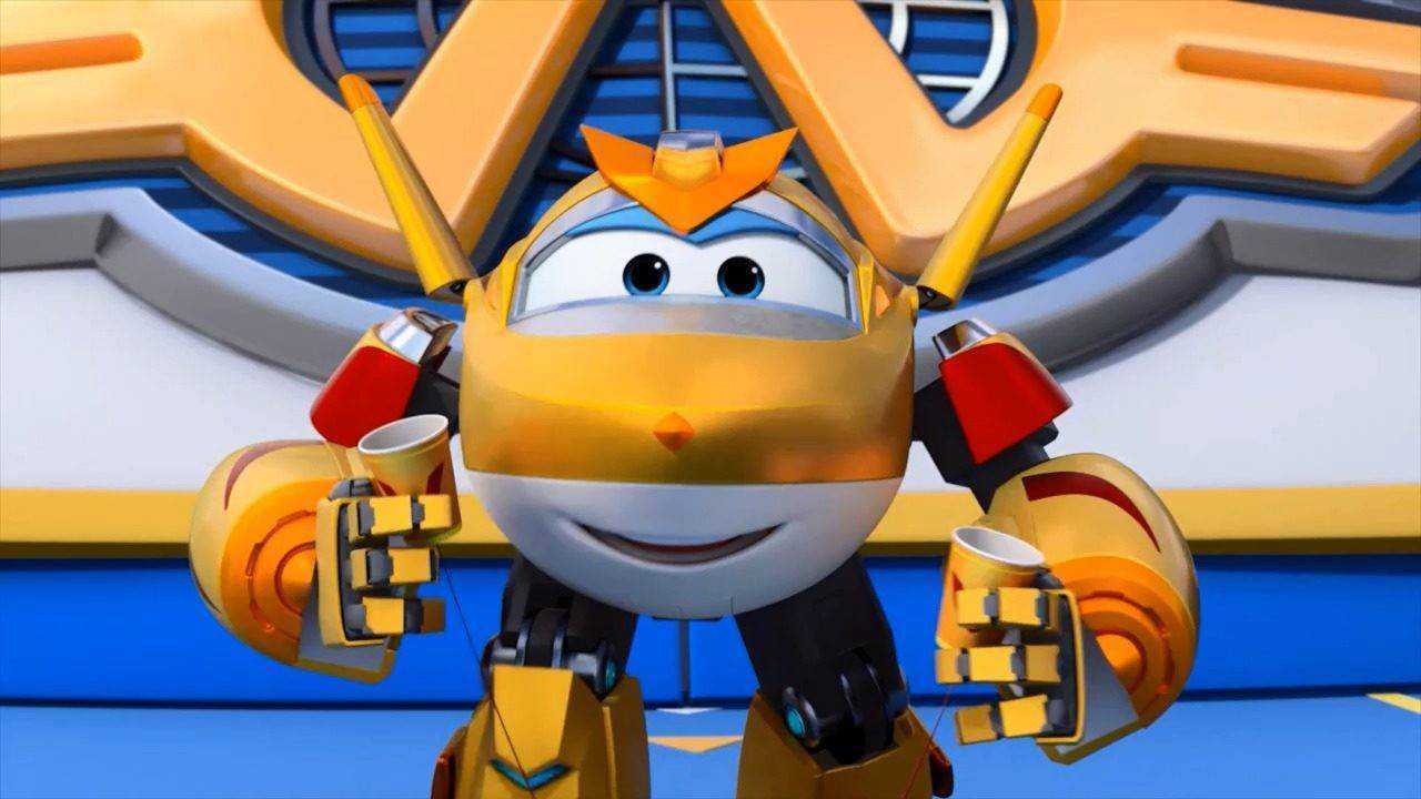 超级飞侠:金小子偷闯超级基地,要和乐迪抢派送任务!