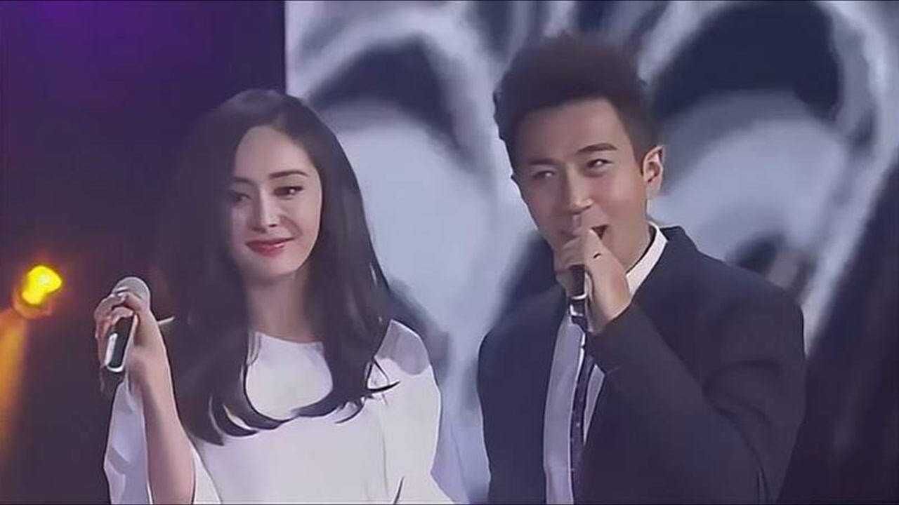 离婚前的最后一次合唱杨幂刘恺威同台想把我唱给你听恩爱
