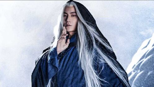 陈坤白发晴明绝了!《侍神令》新料曝光眼神杀撩人,人物海报绝了