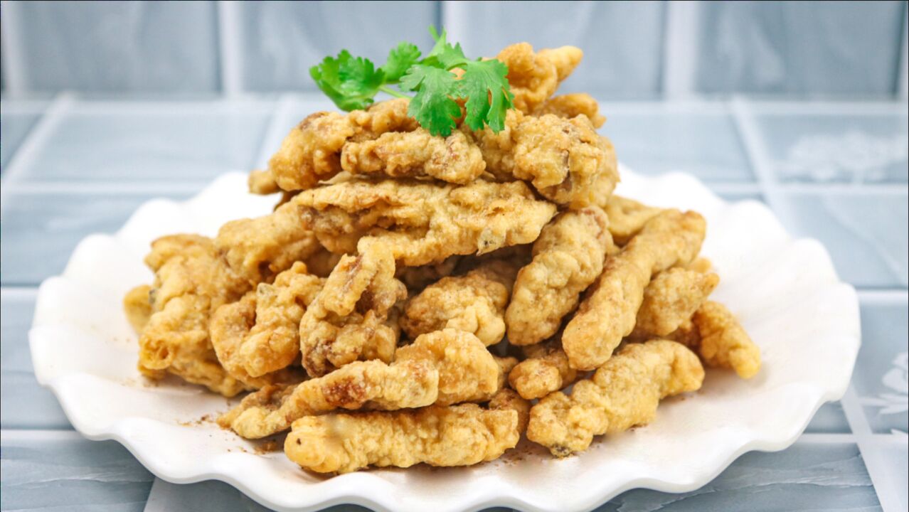 大厨分享椒盐小酥肉的家常做法酥脆椒香有诀窍两分钟轻松学会