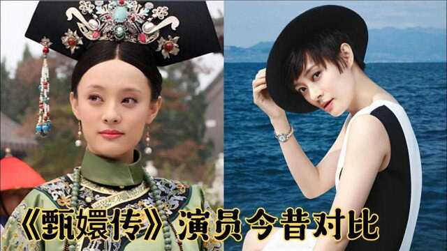 《甄嬛传》演员今昔对比,时隔多年,孙俪蒋欣容颜未变,越来越美