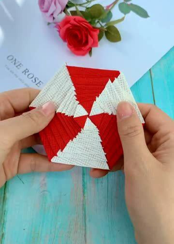 你们要的六边形螺旋方块教程来啦看着有点复杂其实超级简单哦