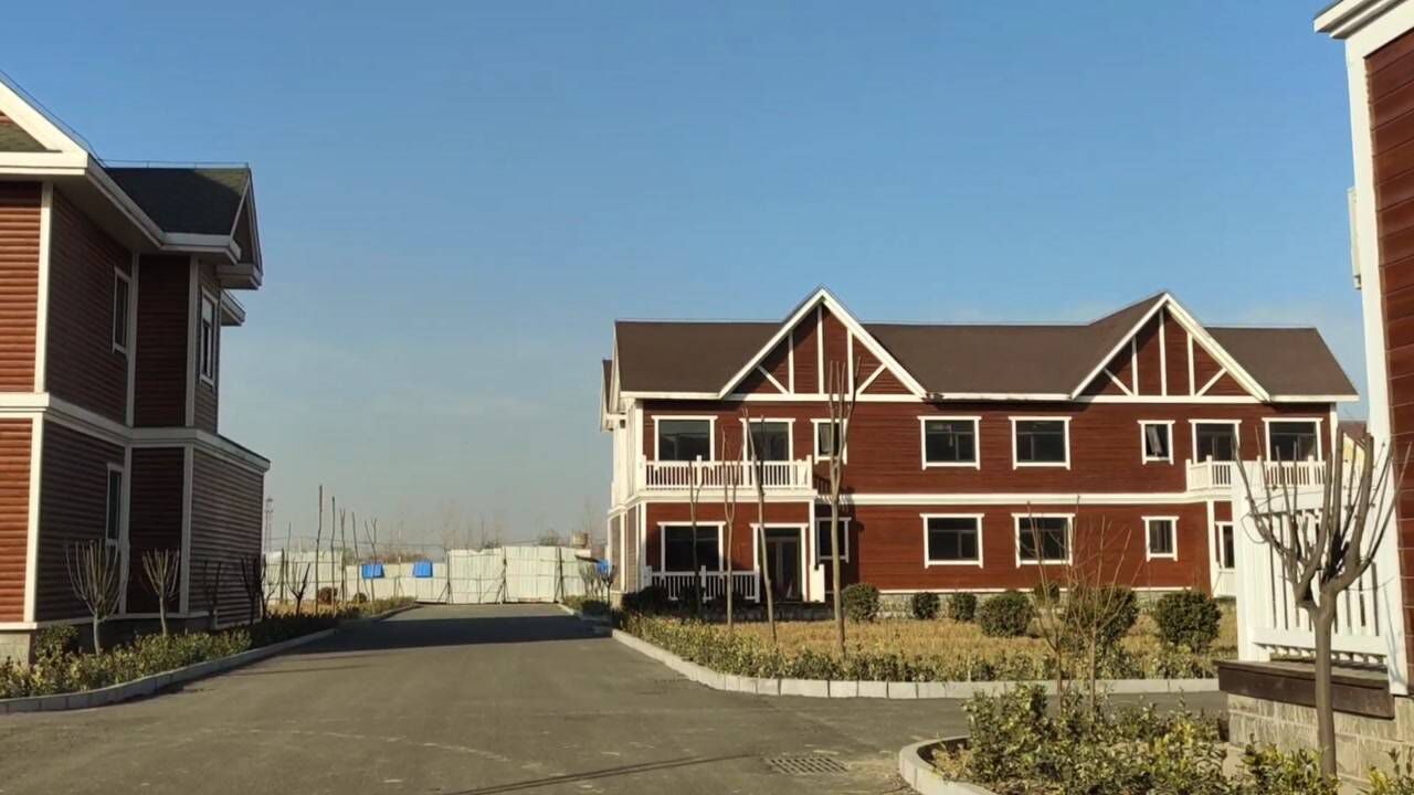 河北邢台南和的别墅小区整个小区全是别墅太壮观了