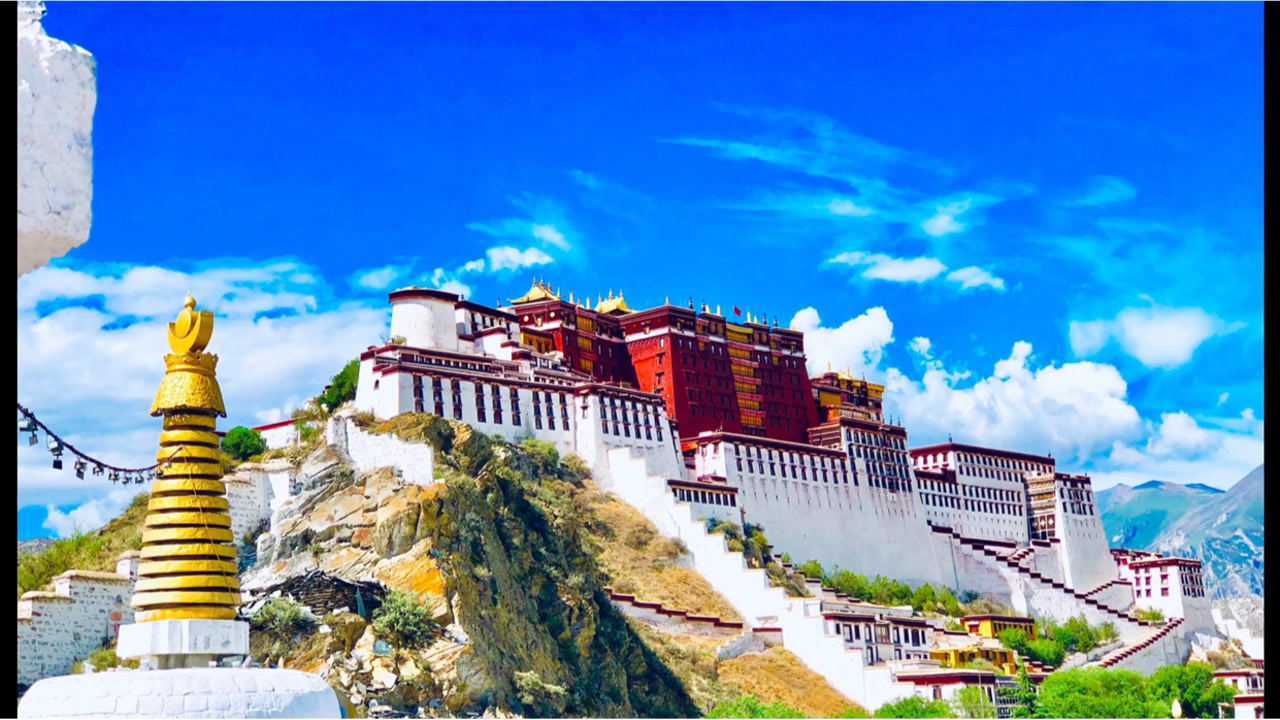 印象中的布达拉宫