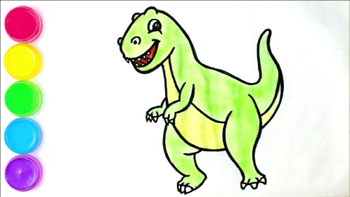 画画系列——怎样画恐龙