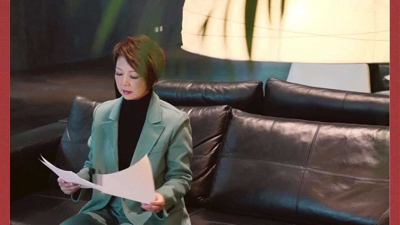 cgtn推出的专栏田薇跑两会