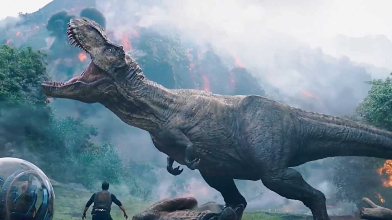 火山爆发引起恐龙灭亡场面太震撼了