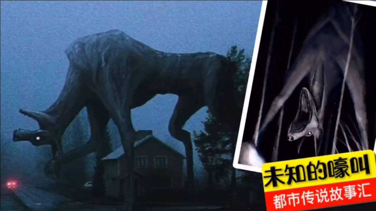 都市传说未知的嚎叫一头来自异度空间的怪兽每当深夜出没在小镇的掠食