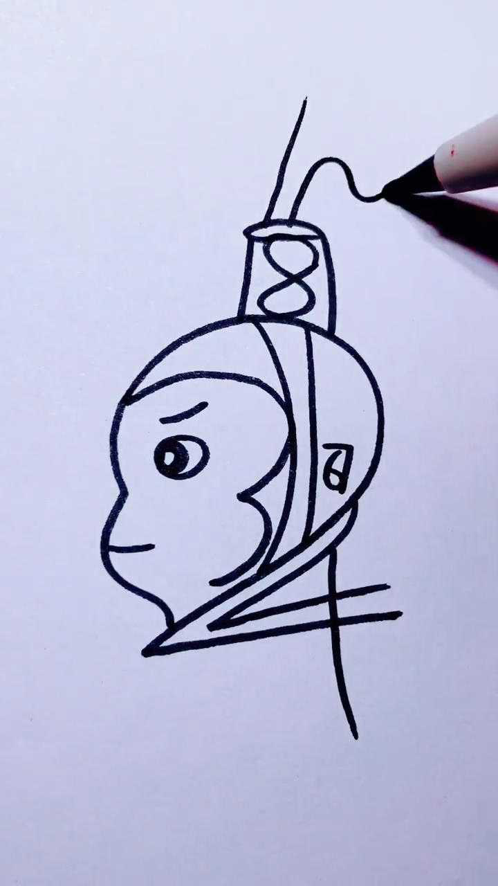 数字112画孙悟空