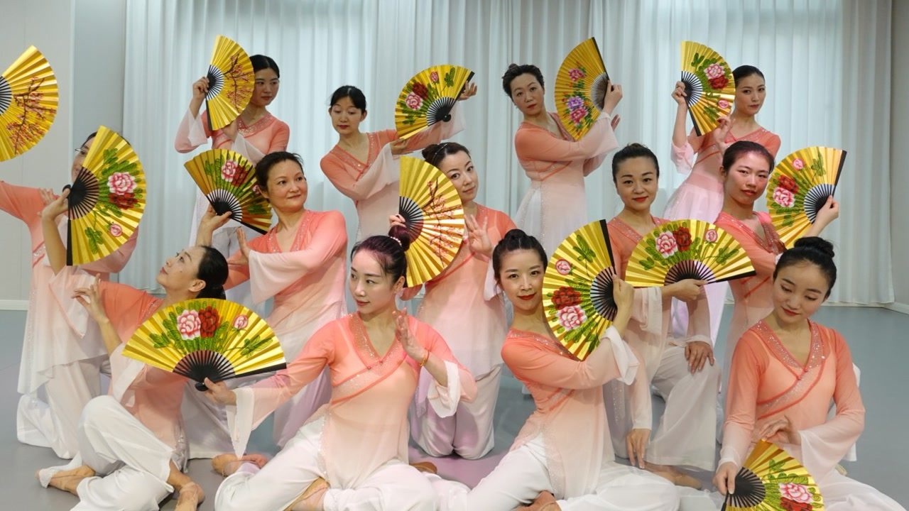 查看全文上海印舞舞蹈艺术中心李颖老师古典舞扇舞,古典舞扇舞强化班