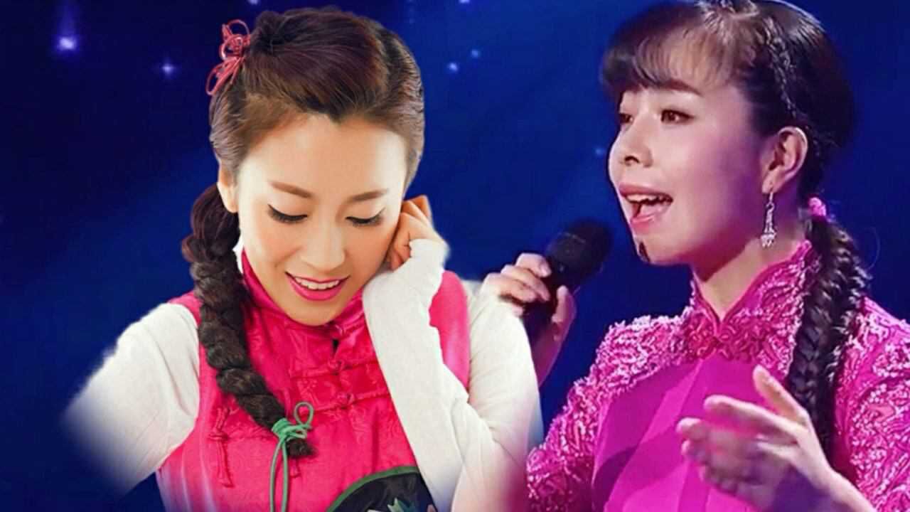 王二妮vs郭涛《桃花红杏花白》山西民歌,实力歌手比拼你更喜欢谁
