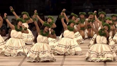 土著卡摩拉草裙舞舞蹈表演